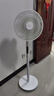 美的（Midea）【幸运草安睡1S】一级能效直流变频声控电风扇家用遥控卧室静音落地扇台式桌面抗菌大风力转页扇 实拍图