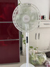 美的（Midea）【幸运草安睡1S】一级能效直流变频声控电风扇家用遥控卧室静音落地扇台式桌面抗菌大风力转页扇 实拍图