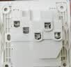 西门子（SIEMENS）插座面板 16A三孔带开关插座 86型暗装插座 皓彩雅白5UB26533NC01 实拍图