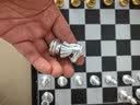 御圣国际象棋折叠磁性迷你大号国际象棋套装初学入门学生儿童节礼物 (大号)磁性国际象棋+配双后 实拍图
