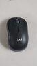 罗技（Logitech）M185鼠标 无线鼠标 办公鼠标 对称鼠标 黑色灰边 带无线2.4G接收器 实拍图