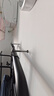 宜家（IKEA）NIPASEN尼坡森长凳换鞋柜可坐门口家用收纳鞋柜 黑色衣架和带鞋柜凳子 实拍图
