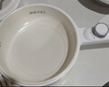 小熊（Bear）电煮锅 电火锅 电热锅 可折叠便携式1.2L小电锅分体 学生宿舍多功能锅泡面锅 DRG-V12Z1 实拍图