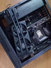 ID-COOLING（酷凛）12CM机箱风扇 黑色无光 4PIN接口 PWM温控散热 适用240/360水冷 风冷散热器改装 AS-120-K 实拍图