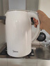 美的（Midea）电热水壶烧水壶1.7L304不锈钢0涂层双层隔热自动断电1500W养生冲奶 MK-SH17M130【价保618】 实拍图