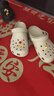 卡骆驰（CROCS）檀健次同款经典洞洞鞋轻便百搭女沙滩鞋包头拖鞋男鞋|10001 大气灰-1FT(含智必星) 44 (280mm) 实拍图