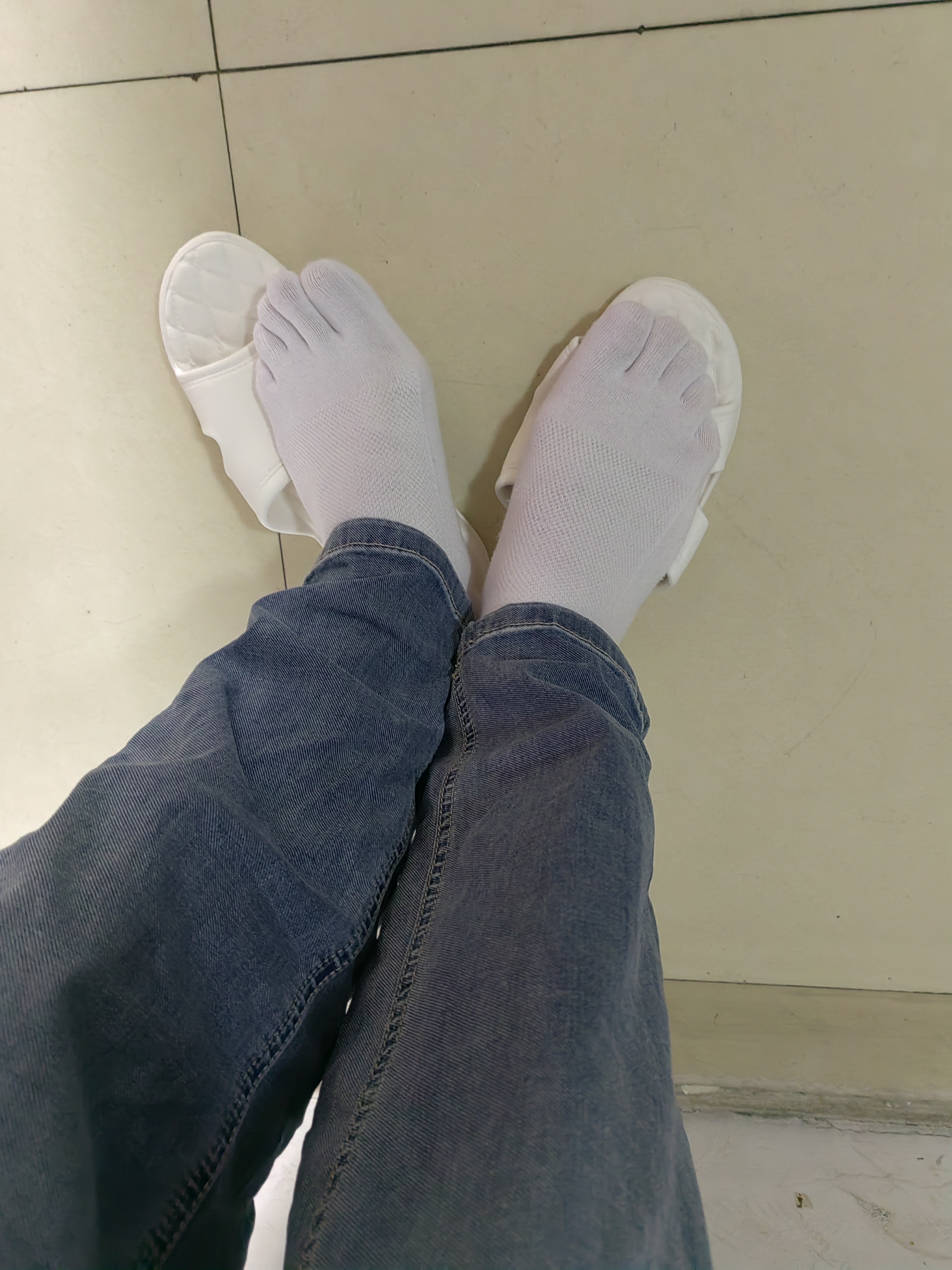 恒源祥夏季五指袜男士抗菌防臭透气吸汗夏季薄款五指袜子纯棉男分指袜 实拍图