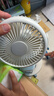 得力【行业TOP1-热销100W+】桌面usb风扇小型电风扇学生宿舍办公室工位寝室床头轻音小风扇-LK220白 实拍图