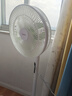 美的（Midea）【幸运草安睡1S】一级能效直流变频声控电风扇家用遥控卧室静音落地扇台式桌面抗菌大风力转页扇 实拍图