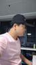 棒球帽鸭舌帽女帽子户外太阳帽遮阳休闲男士防晒加长夏季 M标黑色 均码 56 实拍图