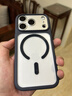 京工智造【超好手感丨自带Ai键】适用苹果17promax手机壳iphone17pro保护套全包防摔17Air磁吸硅胶软边透明 【蓝色】磁吸款&自带相机键 苹果17pro（贈钢化膜） 实拍图