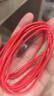 德力西电线国标铜BV/BVR铜芯线4/6/10平方阻燃单芯硬线多股软线 国标足米 BV硬线（红色） 2.5平方毫米 1m 实拍图