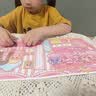 GERTHRON德国女孩玩具魔法公主西西磁吸安静书益智DIY换装贴纸生日礼物 【全套4册】磁吸安静书（大本升级） 【生日 周岁 送礼 公主礼物】 实拍图