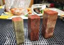 庄子然 青田石印章方章练习章初学者篆刻石料 2.5*2.5*5cm（5个装） 实拍图