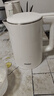 海尔（Haier）【价保618】电热水壶 304不锈钢双层防烫煮水壶烧水壶 防干烧自动断电 家用电水壶 1.5L HSK-K515W 实拍图