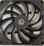 ID-COOLING12CM薄扇 12015无光机箱风扇黑色 超薄15mm规格 适用ITX下压式电脑散热器改装 TF-12015-K 实拍图