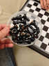 得力（deli）磁吸国际象棋儿童学生黑白磁性比赛训练益智桌游折叠款加大号露营 实拍图