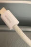 倍思苹果充电线双头type-c数据线PD100W适用iPhone17Promax/16e/15手机Mac电脑iPad华为荣耀小米2m白 实拍图