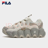 斐乐（FILA） 可颂面包鞋运动鞋女休闲鞋老爹鞋厚底鞋子 豆腐白/燕麦色-TO 36 实拍图