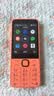 诺基亚（NOKIA）220 4G 移动联通电信全网通 2.8英寸双卡双待 直板按键手机 老人老年手机 学生手机 橘色 实拍图