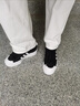 adidas NIZZA PLATFORM厚底增高运动帆布鞋女阿迪达斯三叶草 一号黑/白   40 实拍图