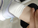 FitonTon10双袜子女夏天冰冰袜凉感透气堆堆袜冰丝袜JK运动百搭木耳中筒袜 实拍图