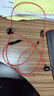 联想（Lenovo）【电竞赛事级】有线耳机入耳式3.5mm接口游戏听声辨位高清麦克风高音质适用苹果华为手机YF15黑红 实拍图