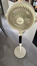 美的（Midea）【幸运草安睡2ProMax】家用空气循环扇直流变频轻音小型电风扇净化新款落地扇 智能语音遥控3D摇头 实拍图