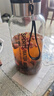 【送杯套】大容量加厚玻璃杯子便携杯茶水分离带杯套泡茶水杯 透明 1000ml吨吨桶 1只装 实拍图