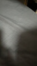 洁丽雅（Grace）100%纯棉床单A类7A抗菌全棉双人被单床单单件 200*230cm 深灰 实拍图
