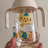 小土豆（potato）PPSU吸管奶瓶4个月以上大宝宝带手柄重力球奶嘴240ml 浅桃粉 实拍图