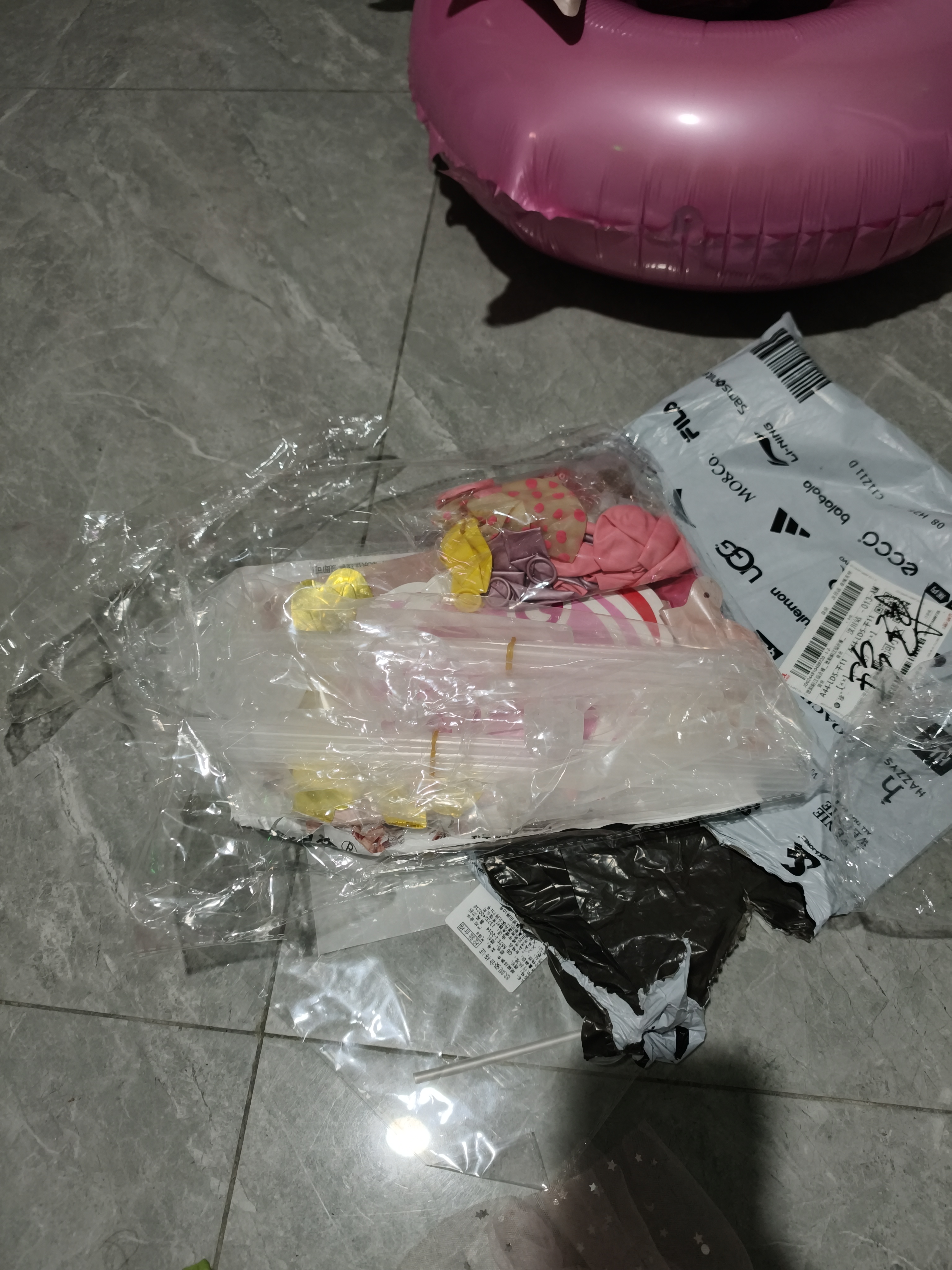 欧妮姿生日场景布置生日装饰布置女孩儿童布置装饰氛围道具公主生日头纱 实拍图
