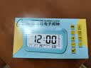 康巴丝（Compas）电子闹钟夜光智能语音报时起床神器闹铃强力叫醒儿童学生床头钟开学必备 2139 白色 儿童节礼物 实拍图