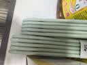茶花（CHAHUA）塑料衣架防风衣架加厚晾衣架子防滑耐晒晾衣带挂钩晒衣架 30个 【肩宽42cm】绿色 实拍图
