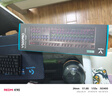 雷柏（Rapoo）V500PRO 有线背光机械键盘 104键全尺寸游戏电竞笔记本电脑多媒体办公吃鸡全键无冲键盘 青轴 实拍图