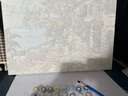 好久不见数字油画diy风景花卉手绘油画填色客厅装饰画儿童手工画挂画 实拍图