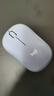 罗技（Logitech）M221 轻音鼠标 无线鼠标 办公鼠标 对称鼠标 带无线微型接收器 雾霭蓝 实拍图
