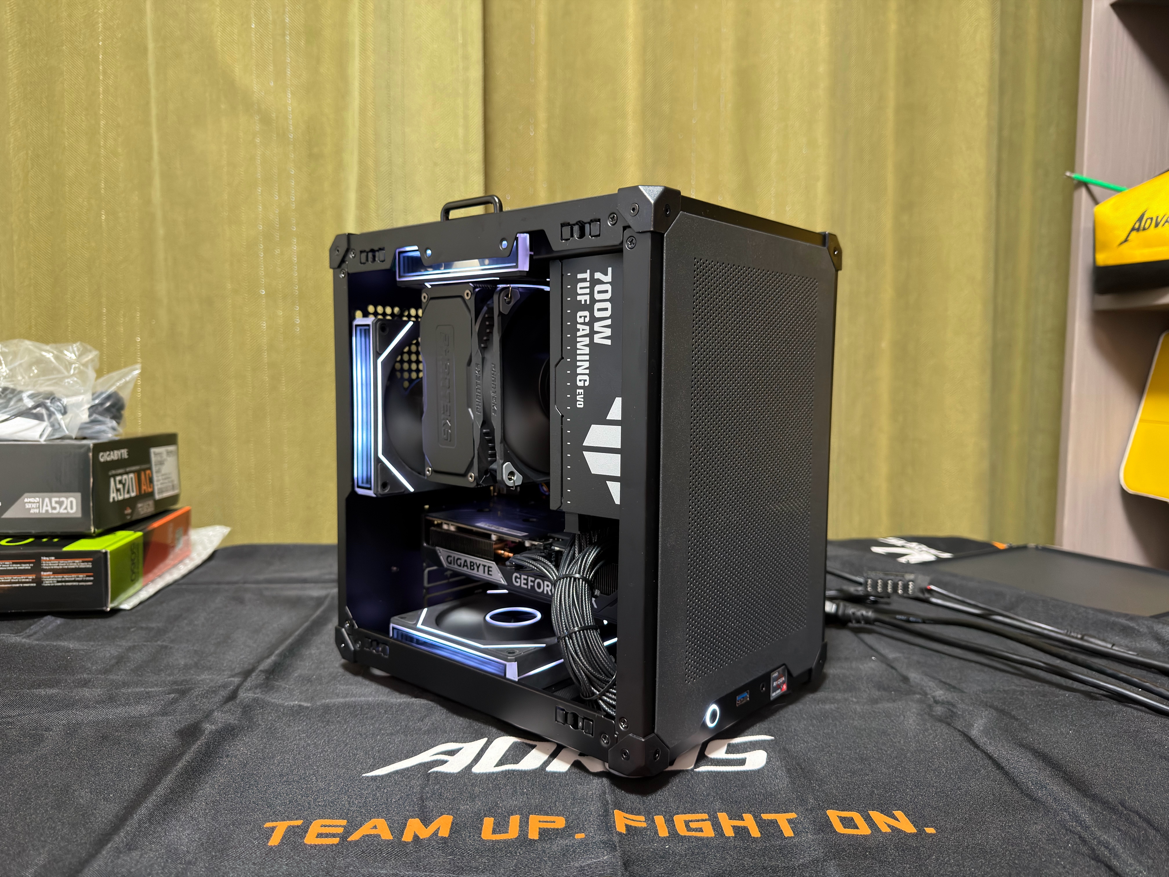 技嘉（GIGABYTE）A520I AC迷你ITX主板支持CPU 5600G 3600 AMD A520 Socket AM4 实拍图