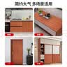 墨斗鱼家具贴仿木纹贴纸自粘苹果纹60*300cm书桌橱柜旧家具翻新贴纸 实拍图
