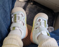 牧童学步鞋夏季透气单网宝宝鞋男婴儿鞋软底防滑面包鞋女 云灰 19 实拍图