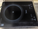 美的（Midea）家用电磁炉电陶炉电池炉2200W大功率猛火新型电磁灶一体微晶面板爆炒炒菜智能定时火锅炉MC-22MB06 实拍图