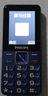 飞利浦（PHILIPS）E568A 宝石蓝 移动联通电信4G全网通 老年人手机智能 超长待机儿童功能学生手机 大字大声直板按键 实拍图