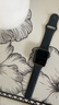 Apple/苹果 Watch S11 智能手表GPS款46毫米深空灰色铝金属表壳黑色运动型表带S/M MEVN4CH/B 实拍图