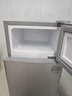 奥克斯小冰箱家用小型迷你冷藏冷冻两用出租房宿舍用节能省电寝室办公室电冰箱 【净化去味】126银色【高效保鲜 铜管速冷】22L 实拍图