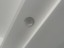 雷士（NVC）LED筒灯开孔75mm嵌入式筒射灯客厅天花灯走廊过道灯背景牛眼灯 铝材Ra90-砂银6W三色-孔75-85mm 实拍图