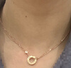 卡地亚（Cartier）LOVE系列 18K黄金单环镶钻项链 B7219500 23-24年卡 京东自营 晒单实拍图