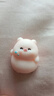 创意可爱猪猪公仔赠胶贴显示器装饰配件桌面摆件盛夏小猪猪diy工位饰品配件 2号睡姿【1个装】 实拍图