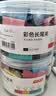京东京造3#彩色长尾夹燕尾夹32mm（24只）票夹凤尾夹蝴蝶夹票据夹金属票据文件夹 实拍图