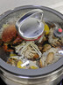 【活蟹】湖鲜阳澄 大闸蟹 去绳足重 2.3-2.6两 8只 鲜活六月黄现货螃蟹端午节礼盒礼品 实拍图