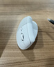 罗技（Logitech）Lift人体工学鼠标 垂直鼠标 小手鼠标 无线蓝牙鼠标 3台设备秒切换 带Logi Bolt接收器 白色 实拍图